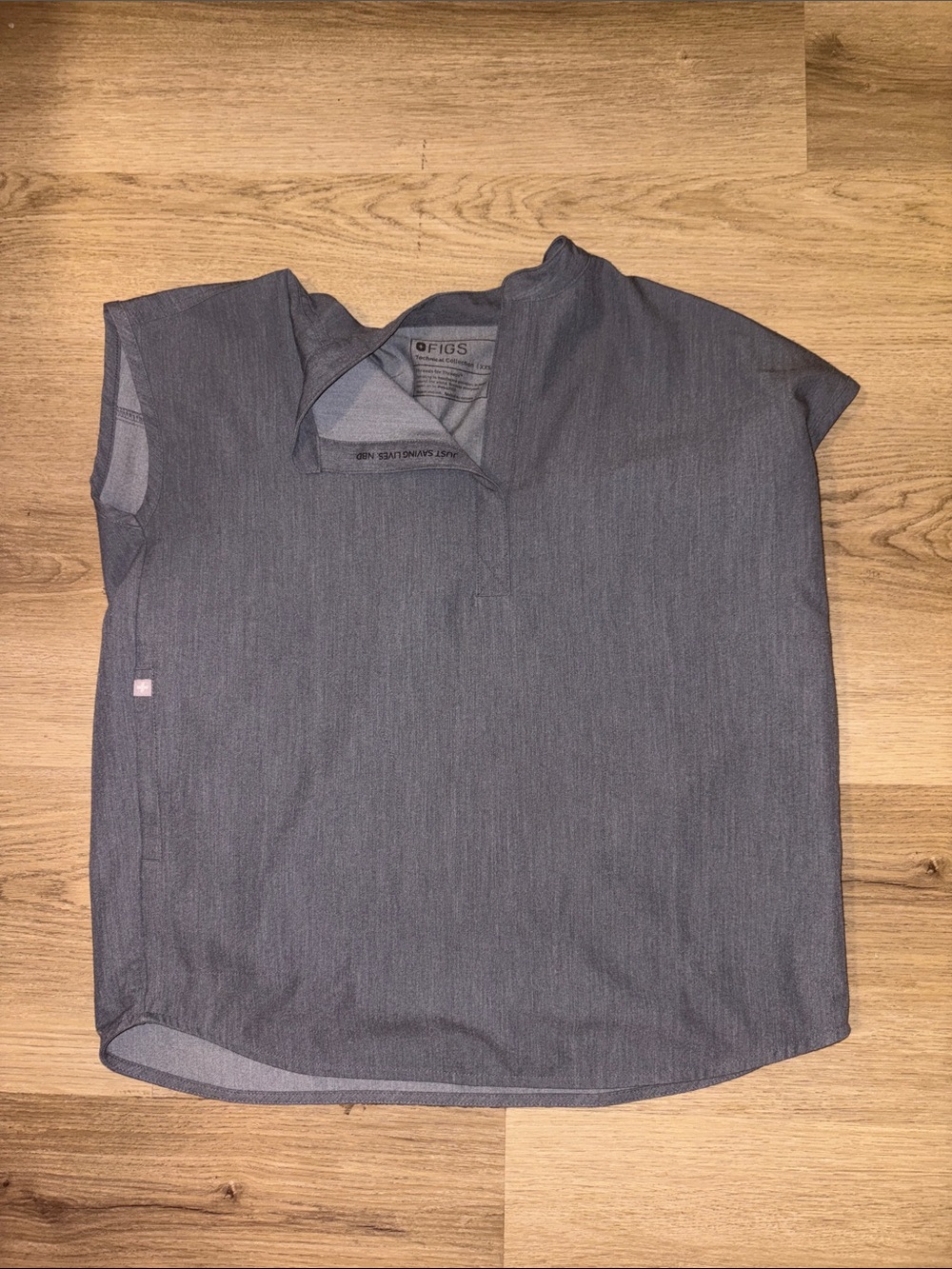 Figs Rafaela top in Graphite